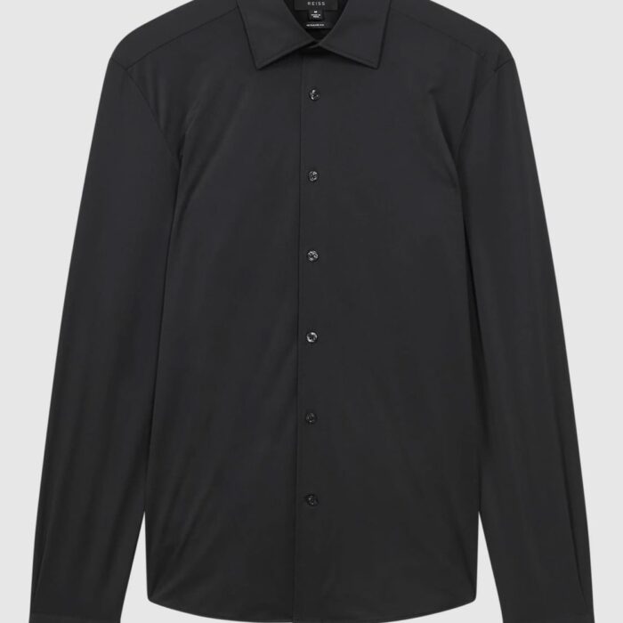 Regular Fit Cotton Blend Shirt