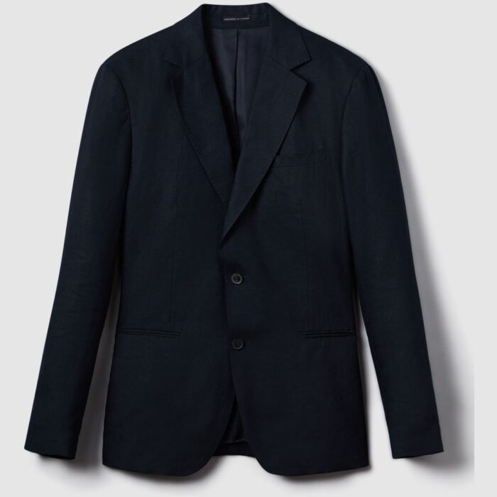 Suit blazer in stretch wool