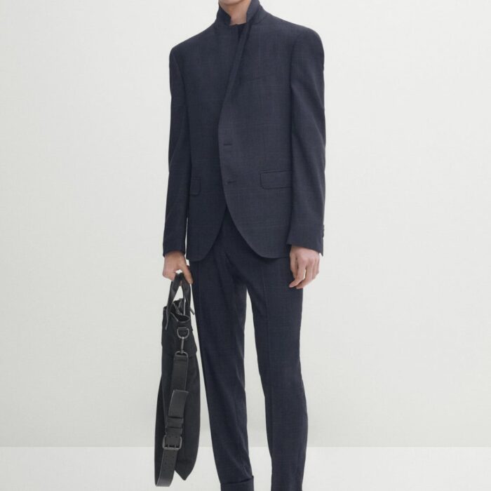 Suit blazer in stretch wool